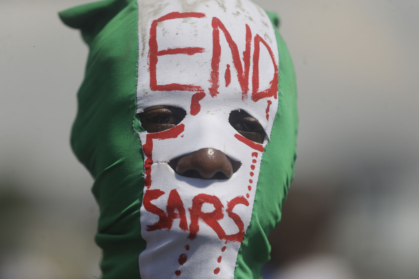 Nigeria Police Protest